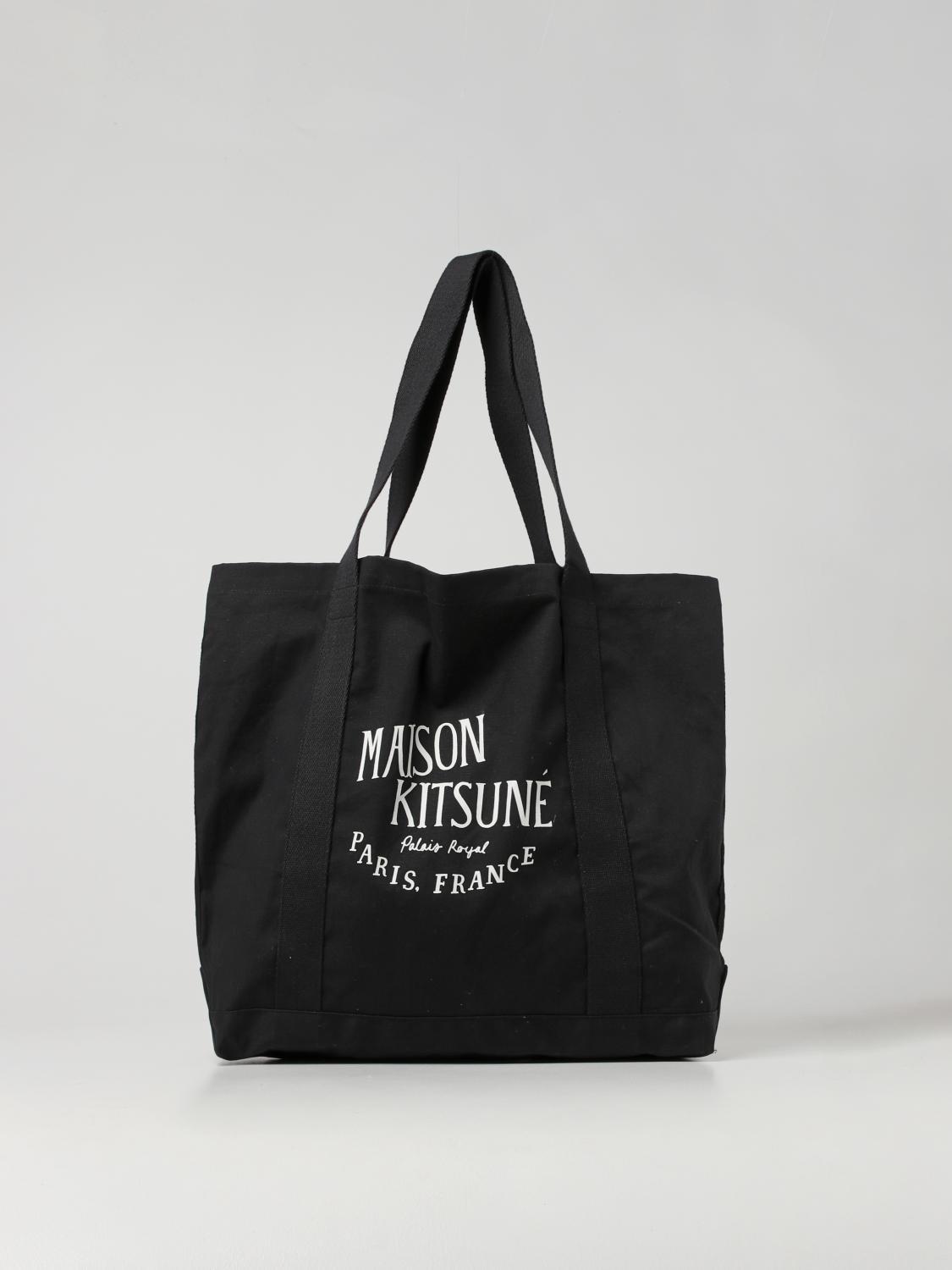 MAISON KITSUN Crossbody bags women Black Maison Kitsun shoulder bag GU05125WW0008 online