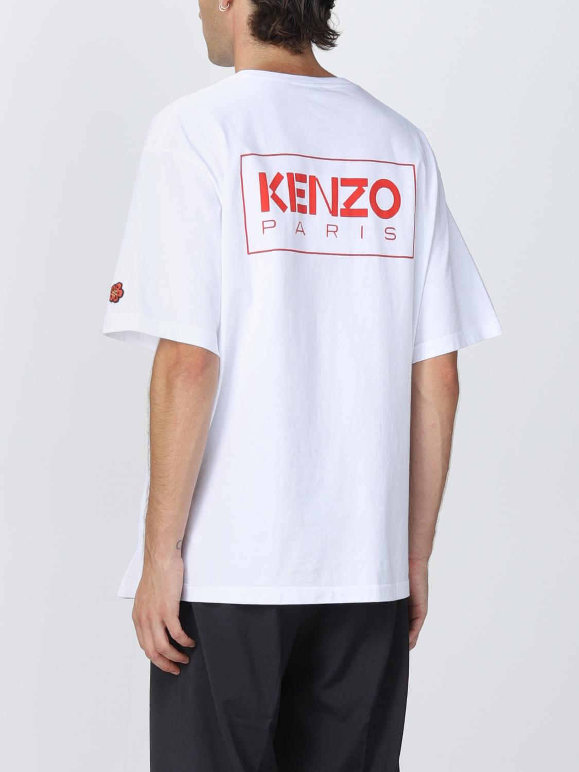 KENZO: T-shirt men - White | Kenzo t-shirt FC65TS4144SG online at