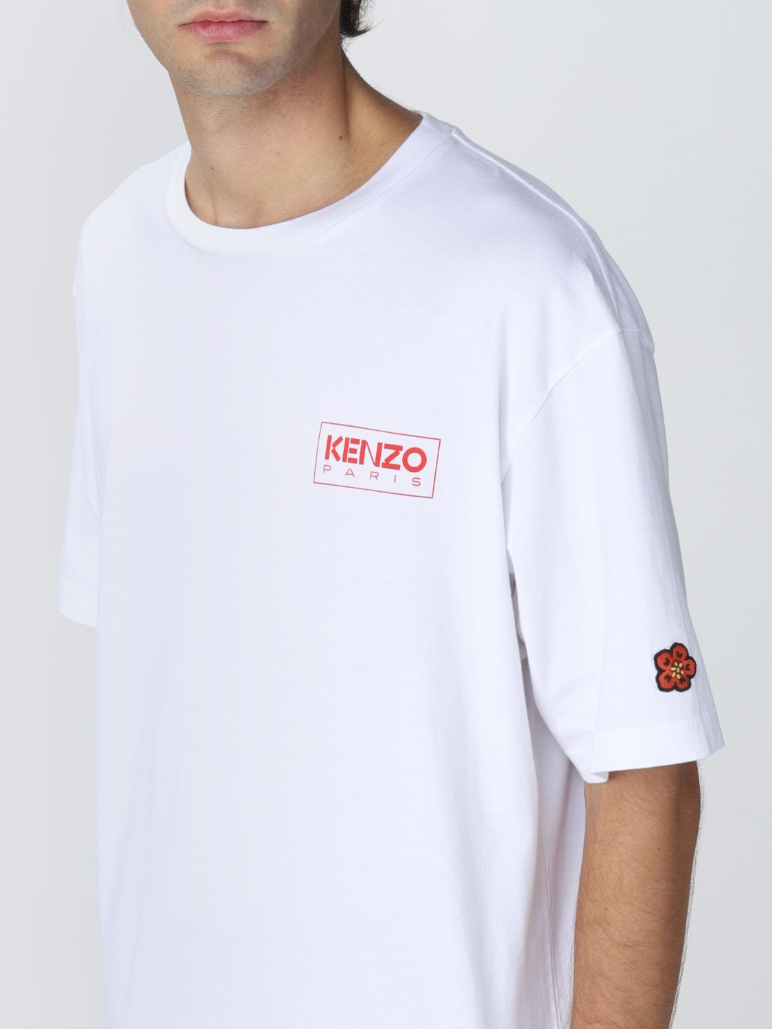 KENZO: T-shirt men - White | Kenzo t-shirt FC65TS4144SG online at