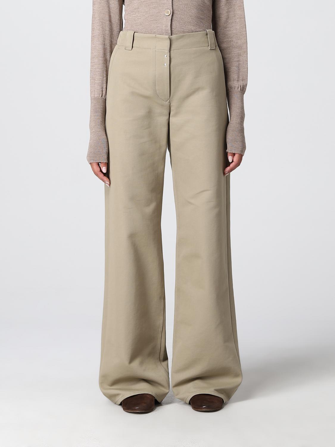 MM6 MAISON MARGIELA: Pants women - Beige | Mm6 Maison