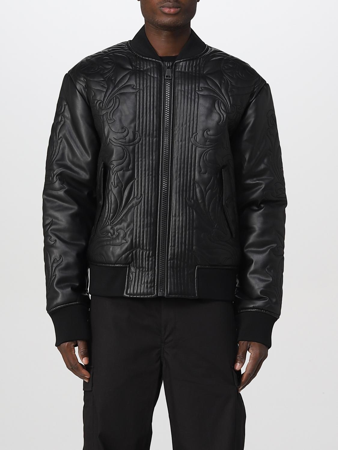 VERSACE JEANS COUTURE JACKET: Jacket men Versace Jeans Couture, Black - Img 1