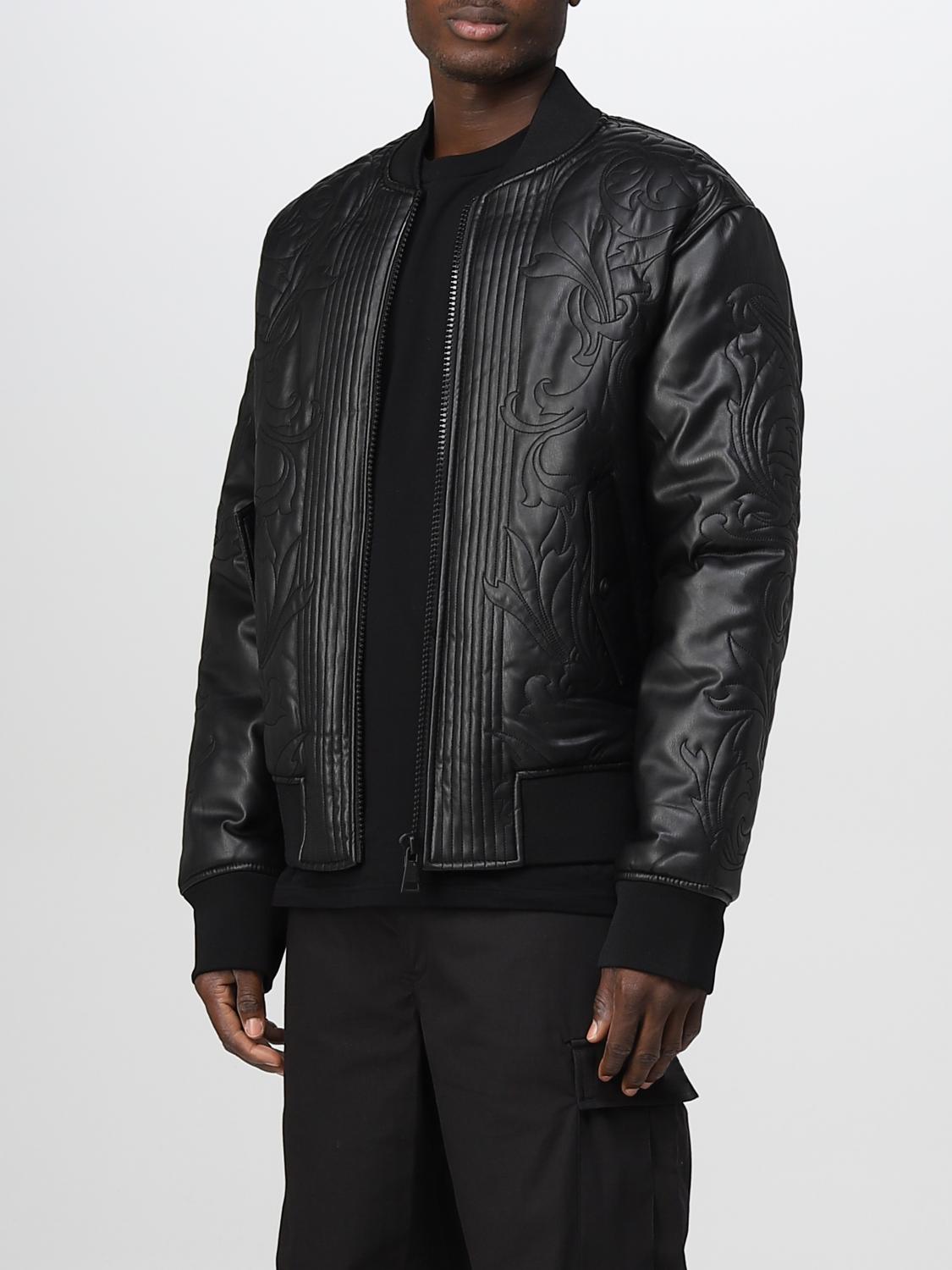 VERSACE JEANS COUTURE JACKET: Jacket men Versace Jeans Couture, Black - Img 3