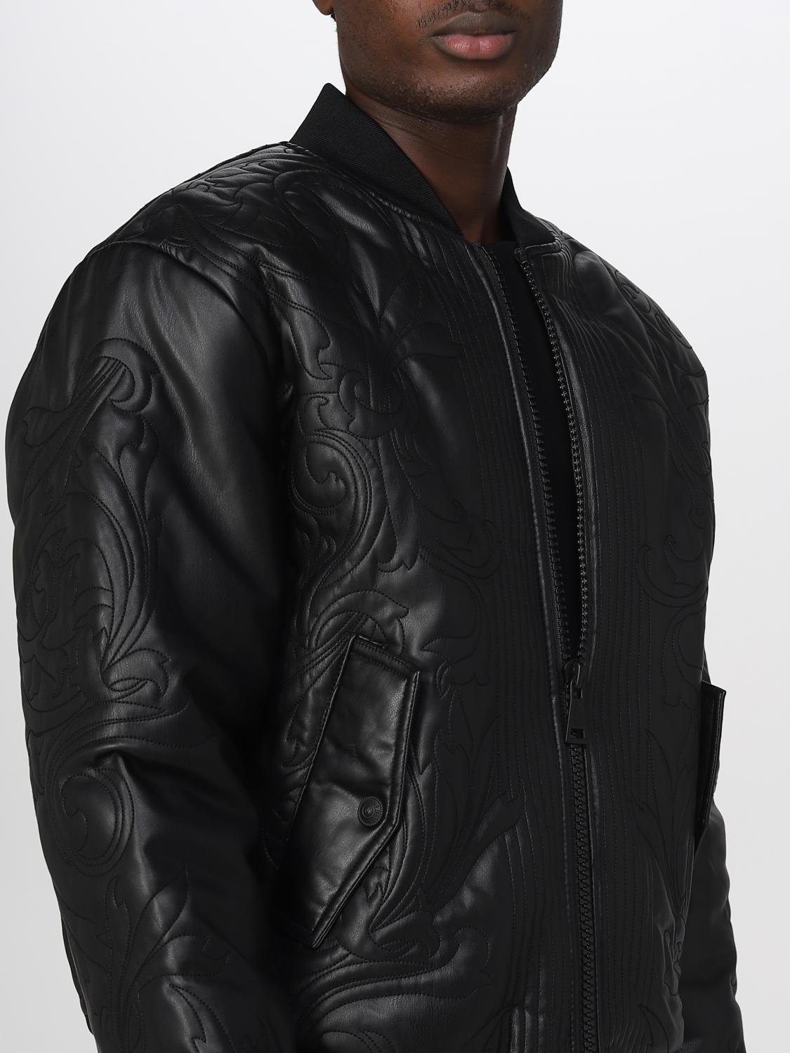 VERSACE JEANS COUTURE JACKET: Jacket men Versace Jeans Couture, Black - Img 4