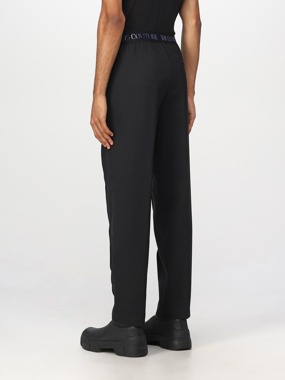 VERSACE JEANS COUTURE PANTS: Pants men Versace Jeans Couture, Black - Img 2