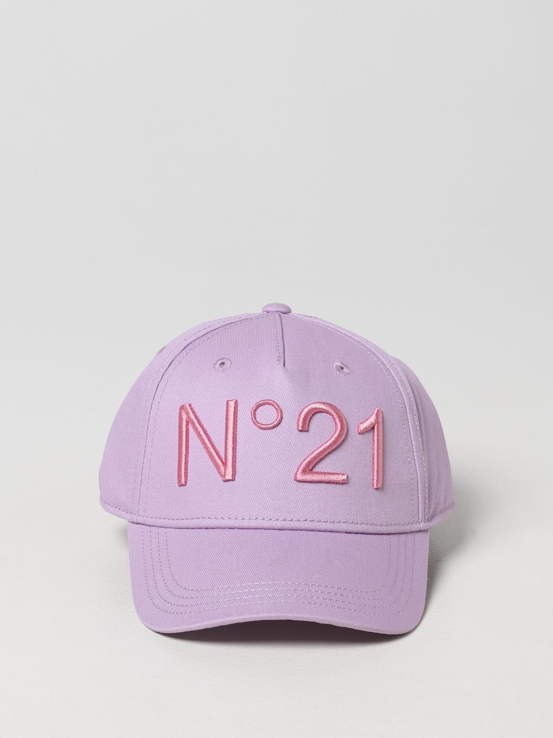 N° 21 GORRO: Gorro niños N° 21, Lila - Img 2