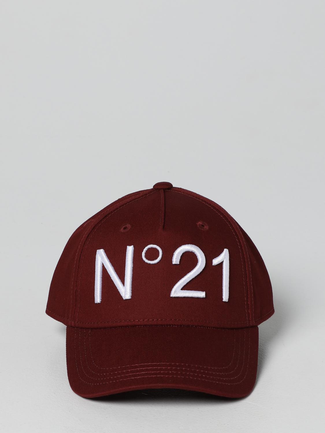 N° 21 모자: 모자 남아 N° 21, 버건디 - Img 2
