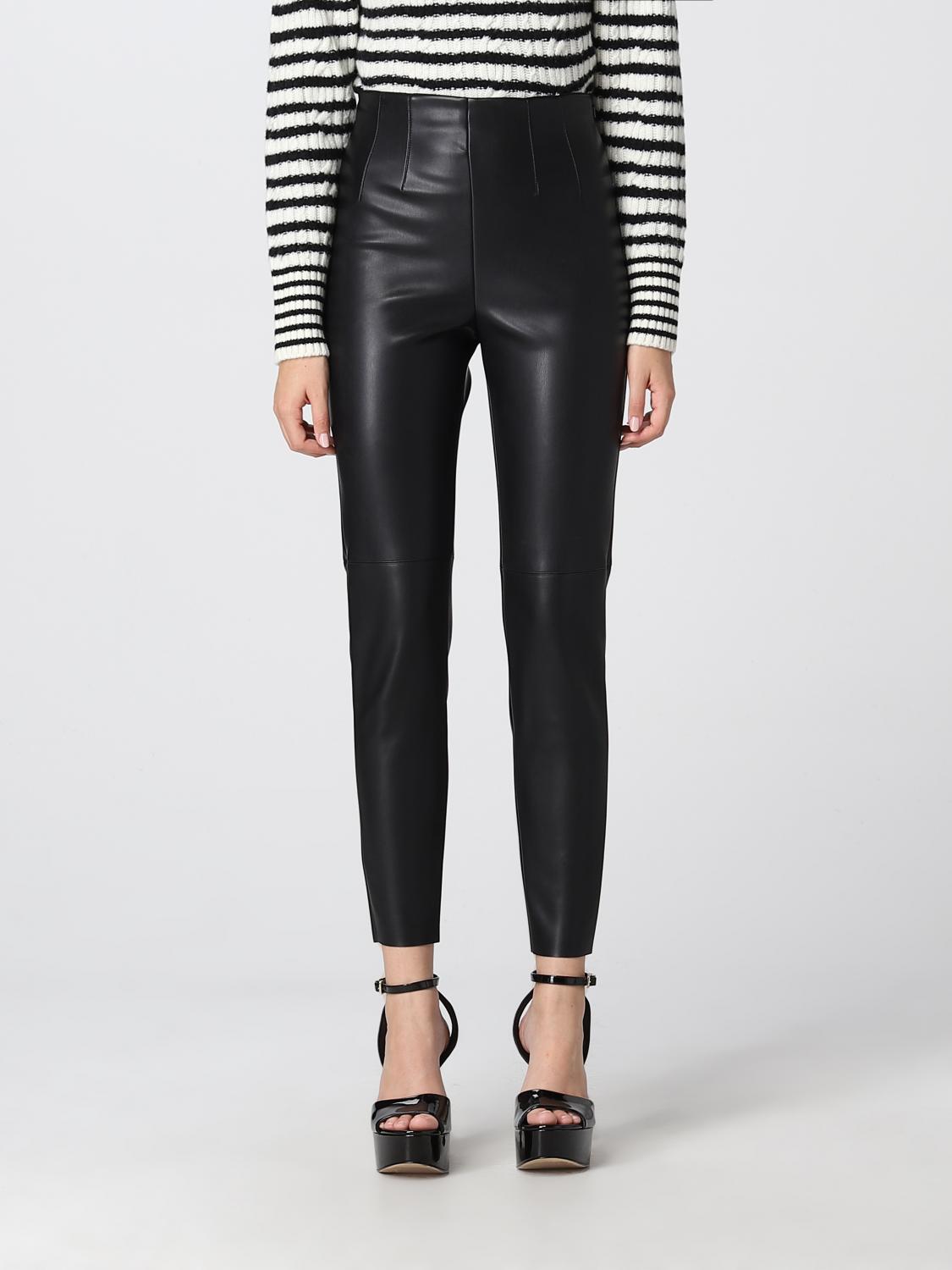 パンツ PHILOSOPHY DI LORENZO SERAFINI Woman Pants Black 03805704 PHILOSOPHY DI LORENZO SERAFINI Grain de poudre wide-leg