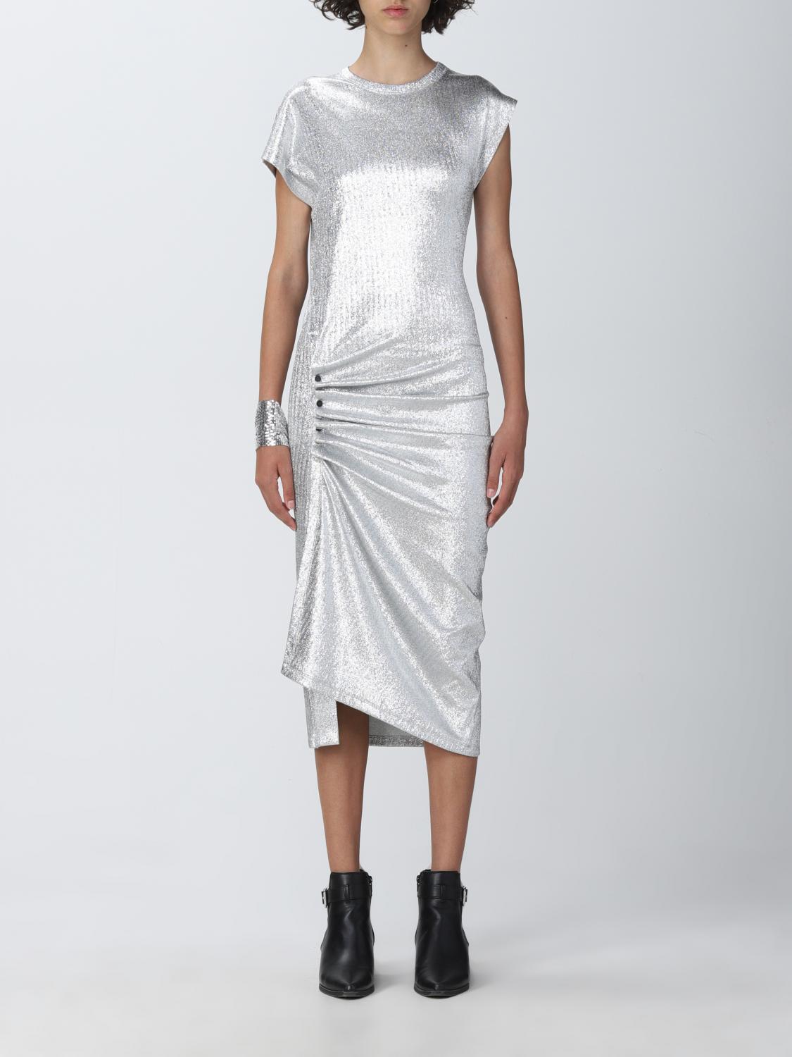 RABANNE: Dress women Paco - Silver | Rabanne dress RABANNE: Dress women Paco - Silver | Rabanne dress