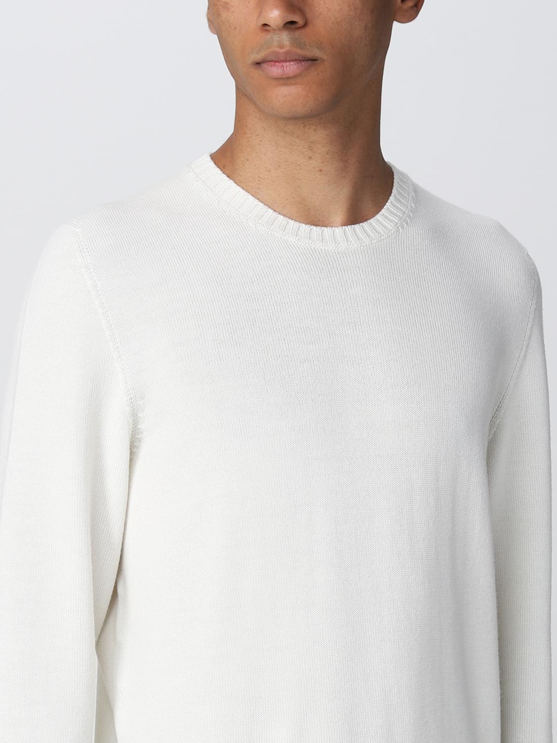 DRUMOHR SWEATER: Sweater men Drumohr, White - Img 3