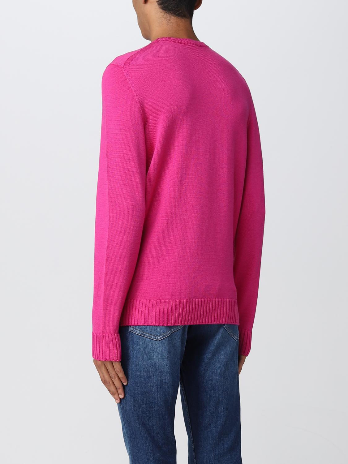 DRUMOHR PULL: Pull homme Drumohr, Fuchsia - Img 2