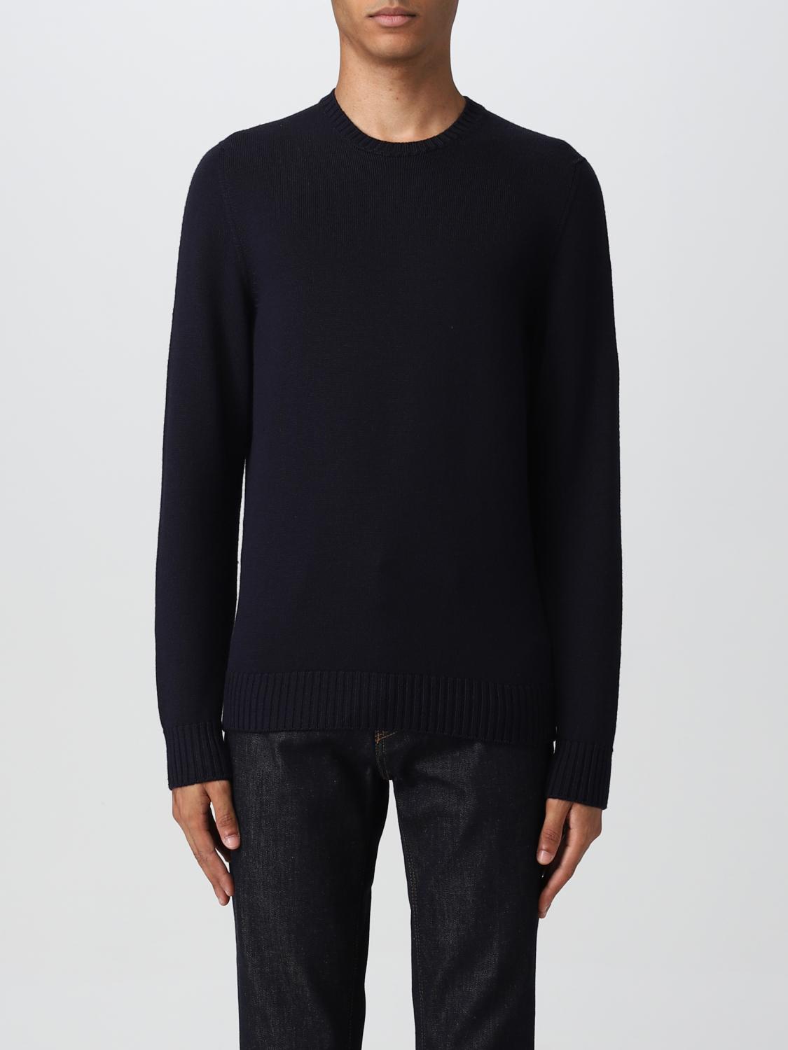 DRUMOHR PULL: Pull homme Drumohr, Bleu Marine - Img 1