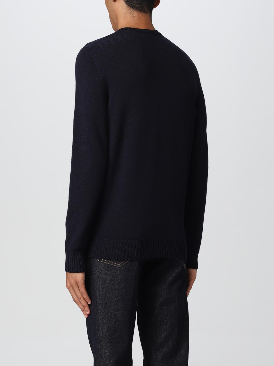 DRUMOHR PULL: Pull homme Drumohr, Bleu Marine - Img 2
