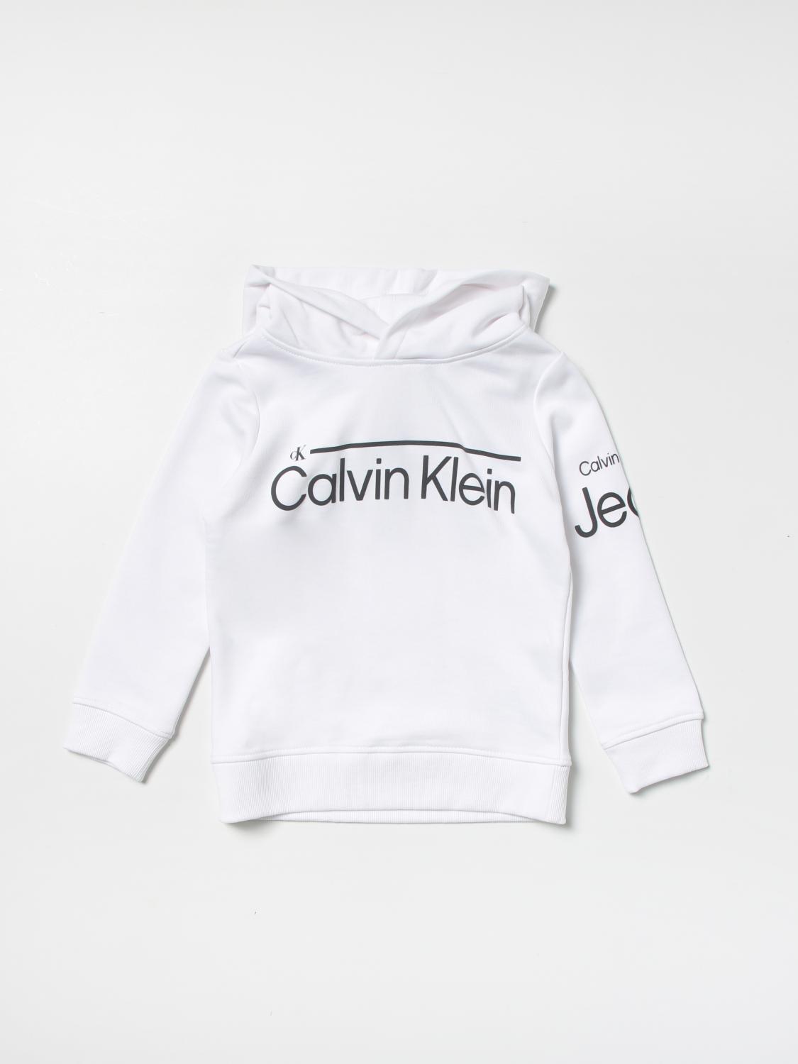 CALVIN KLEIN JERSEY: Jersey niños Calvin Klein, Blanco - Img 1