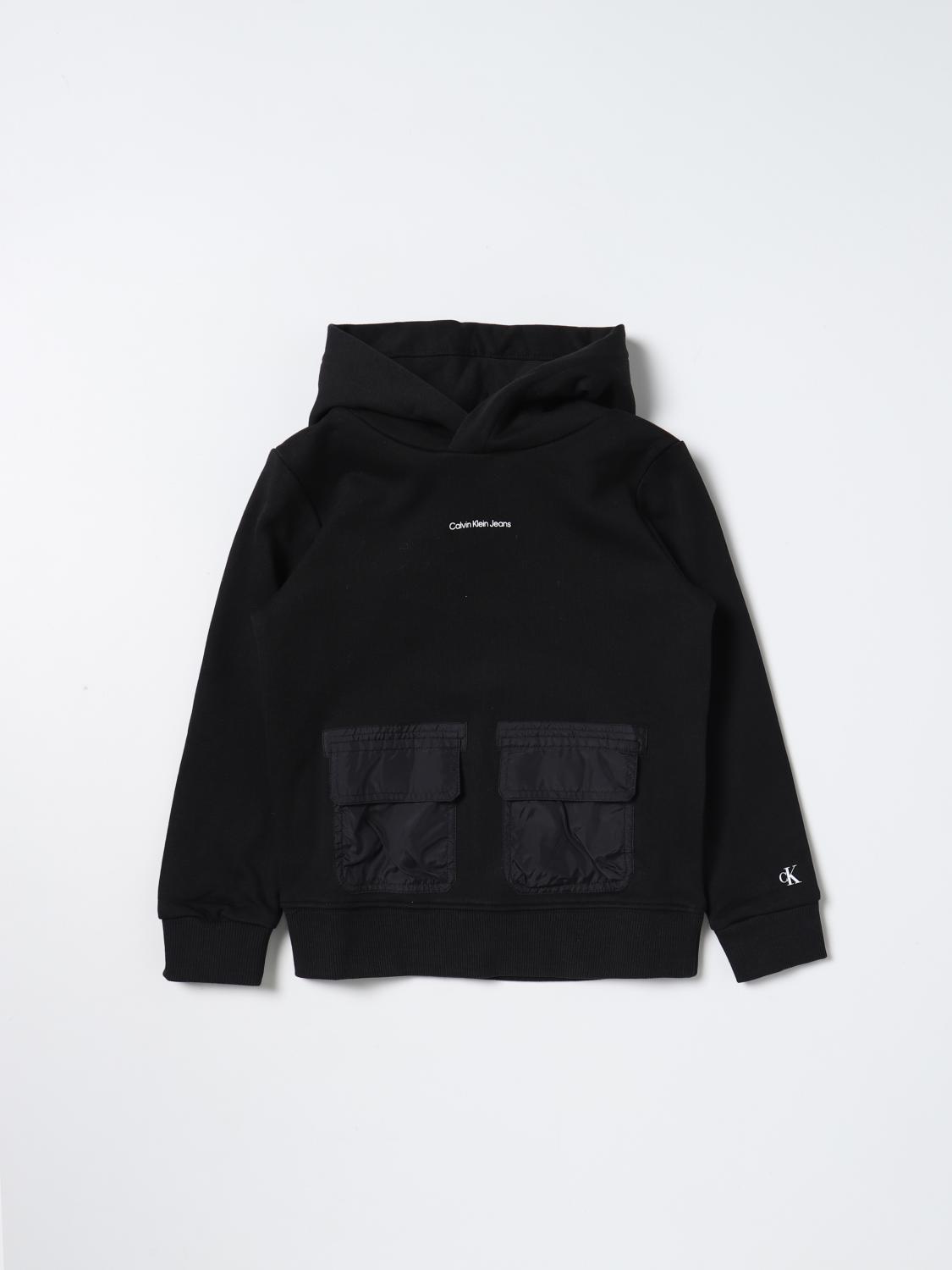 CALVIN KLEIN JERSEY: Jersey niños Calvin Klein, Negro - Img 1