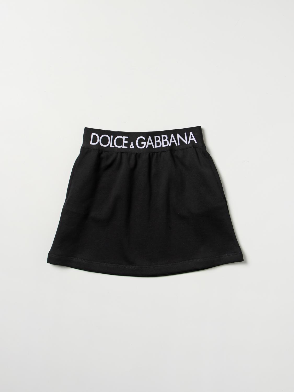 DOLCE & GABBANA FALDA: Falda niños Dolce & Gabbana, Negro - Img 1