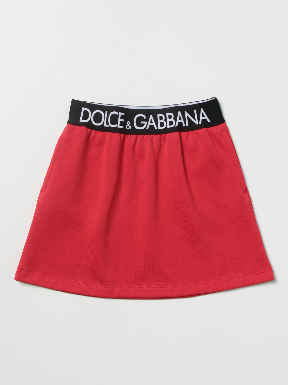 DOLCE & GABBANA FALDA: Falda niños Dolce & Gabbana, Rojo - Img 1