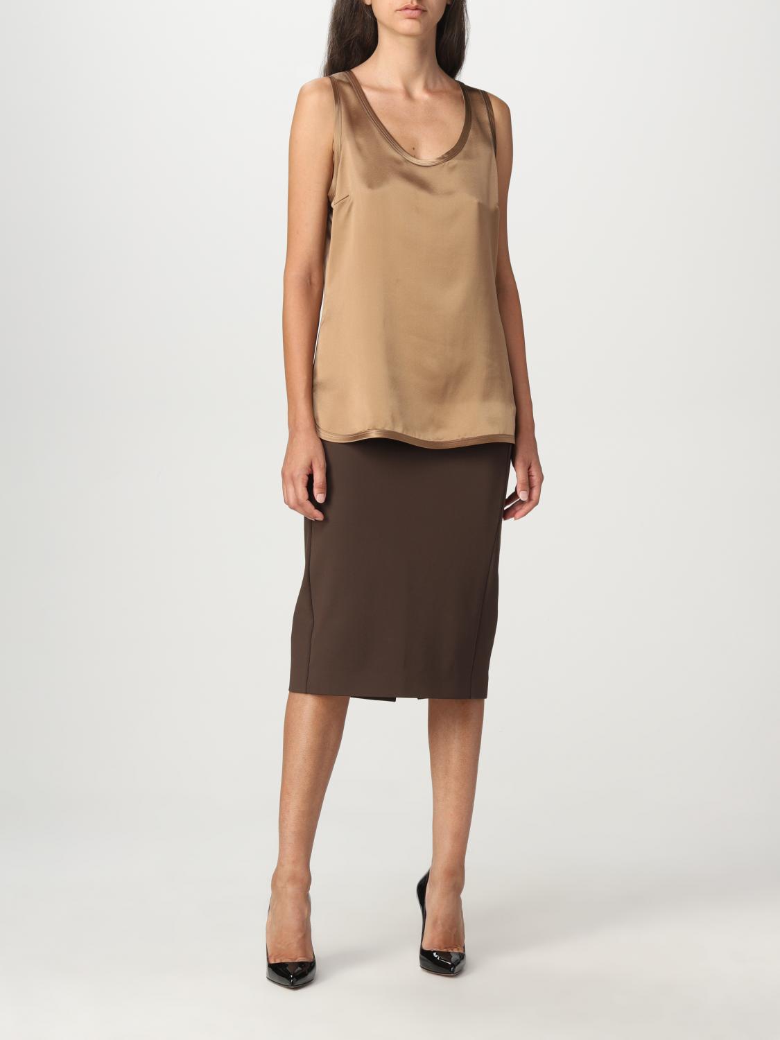 MAX MARA TOP: Sweater women Max Mara, Walnut - Img 2