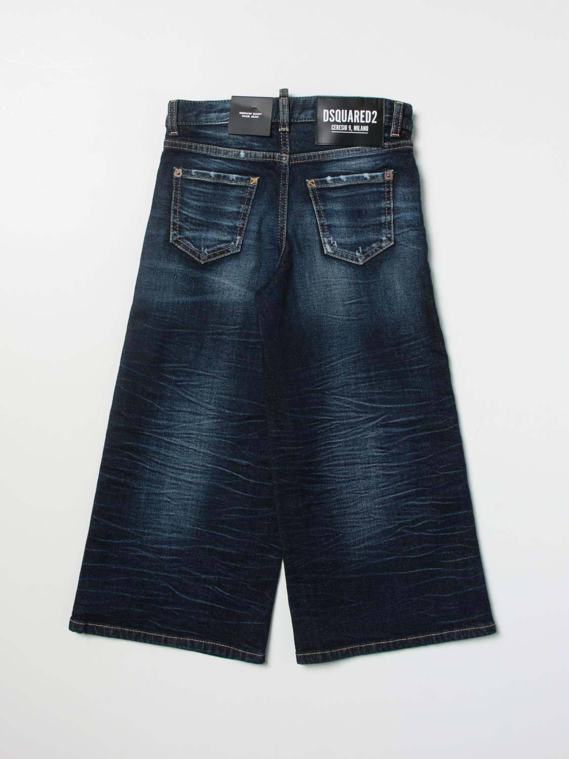 DSQUARED2 JEANS: Pantalón niños Dsquared2 Junior, Denim - Img 2