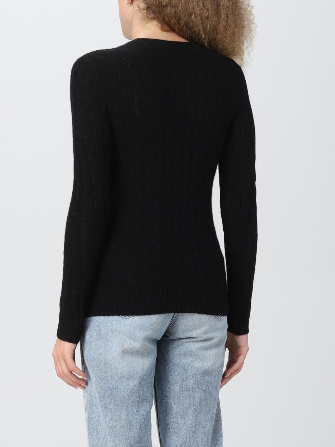 POLO RALPH LAUREN PULLOVER: Polo Ralph Lauren Damen Pullover, Schwarz - Img 2