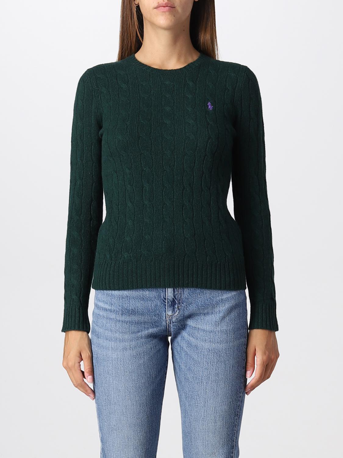 POLO RALPH LAUREN JUMPER: Jumper women Polo Ralph Lauren, Green - Img 1