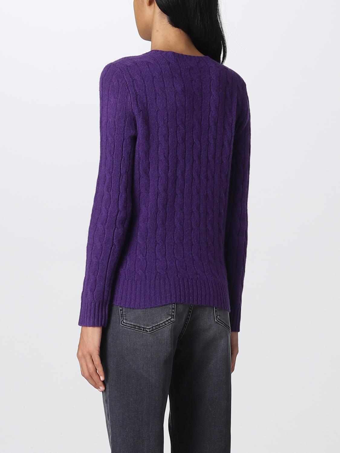POLO RALPH LAUREN PULLOVER: Polo Ralph Lauren Damen Pullover, Violett - Img 2