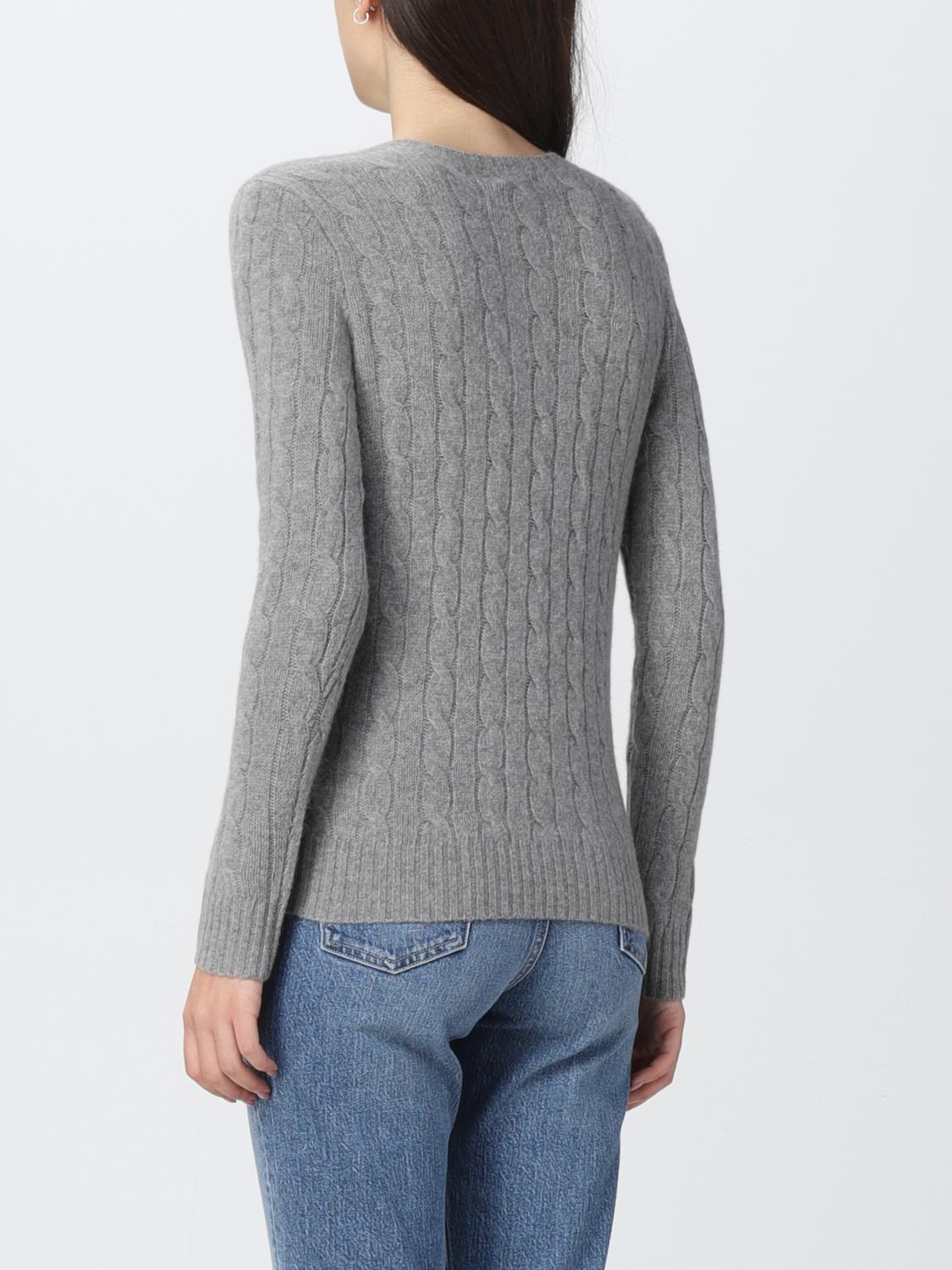 POLO RALPH LAUREN SWEATER: Sweater women Polo Ralph Lauren, Grey - Img 2