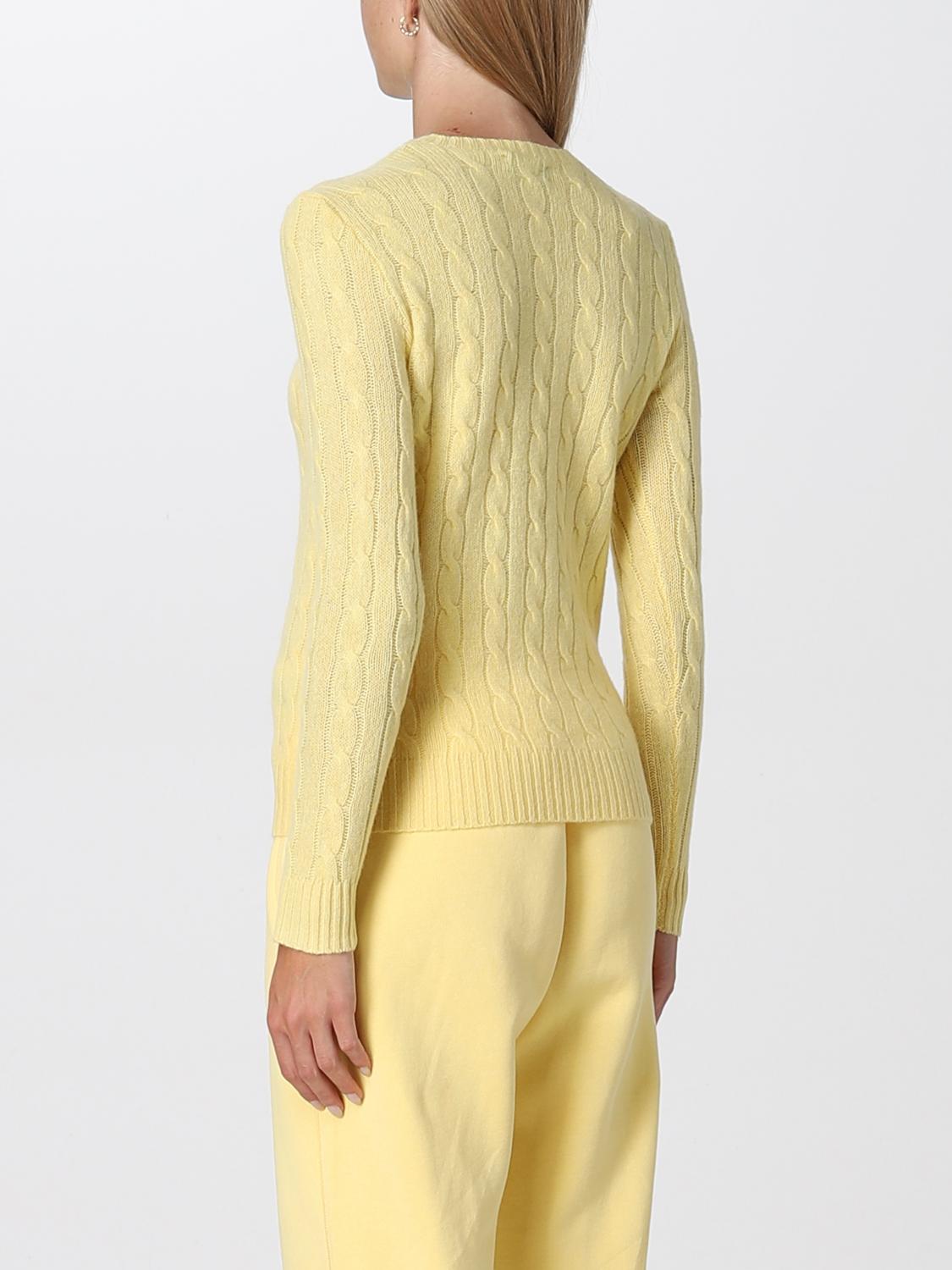 POLO RALPH LAUREN PULLOVER: Polo Ralph Lauren Damen Pullover, Zitronengelb - Img 2