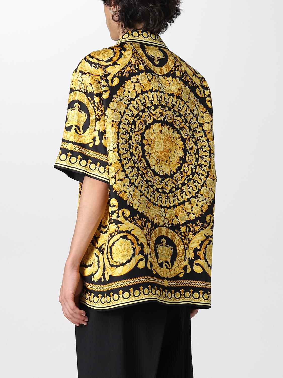 VERSACE CAMISA: Camisa hombre Versace, Negro - Img 3