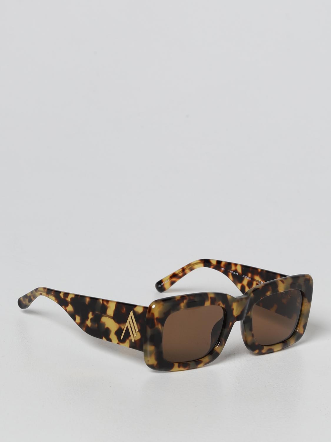サングラス THE ATTICO Woman Sunglasses Brown ATTICO3C21SUN C21 THE ATTICO: Glasses women - Brown | The Attico sunglasses