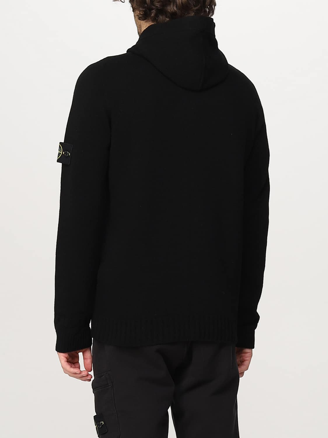 Stone Island 스웨터 남성 - 블랙 | 509A3 | GIGLIO.COM