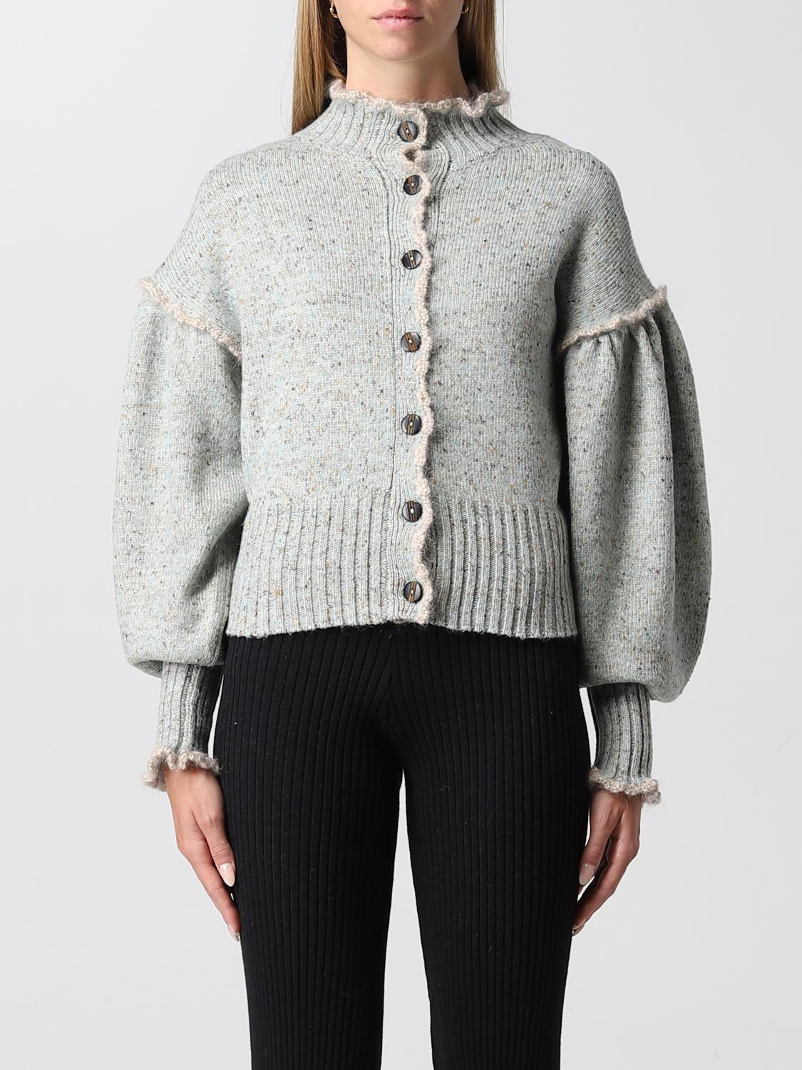 ULLA JOHNSON CARDIGAN: Pull femme Ulla Johnson, Gris - Img 1