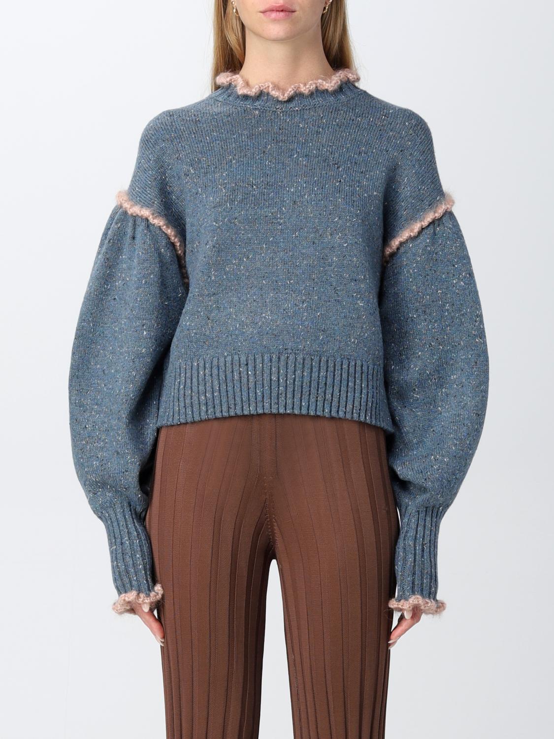 ULLA JOHNSON PULL: Pull femme Ulla Johnson, Bleu - Img 1