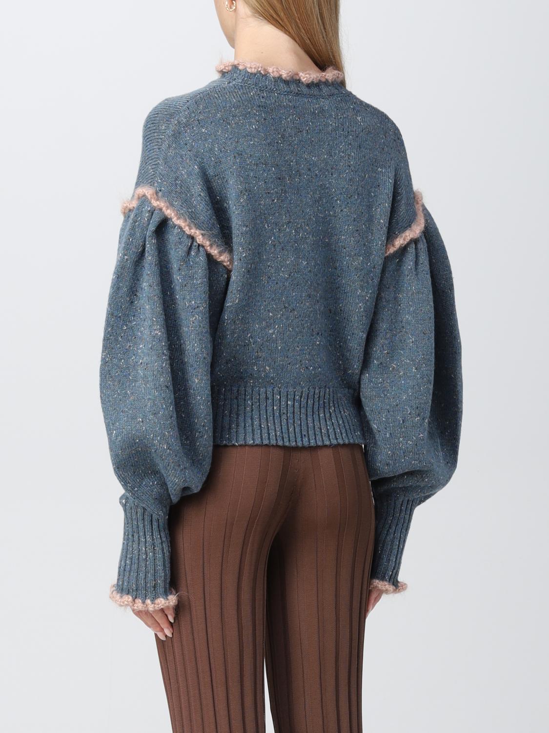 ULLA JOHNSON PULL: Pull femme Ulla Johnson, Bleu - Img 2