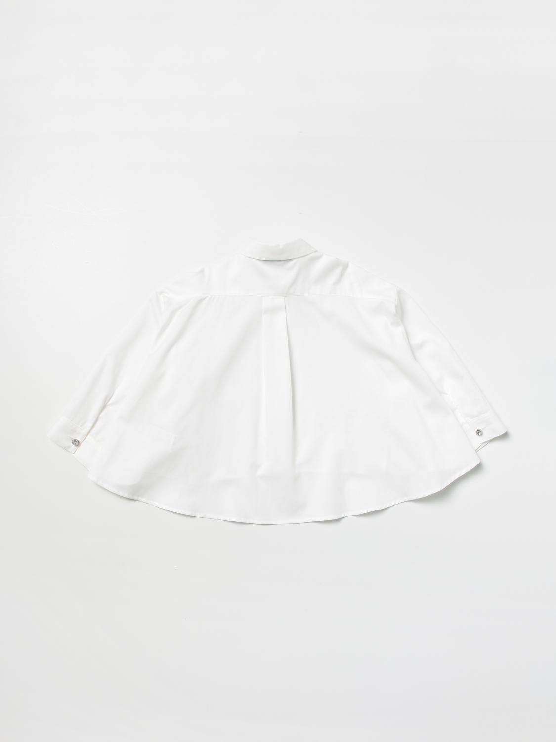 SIMONETTA BLUSE: Simonetta Mädchen Bluse, Ivory - Img 2