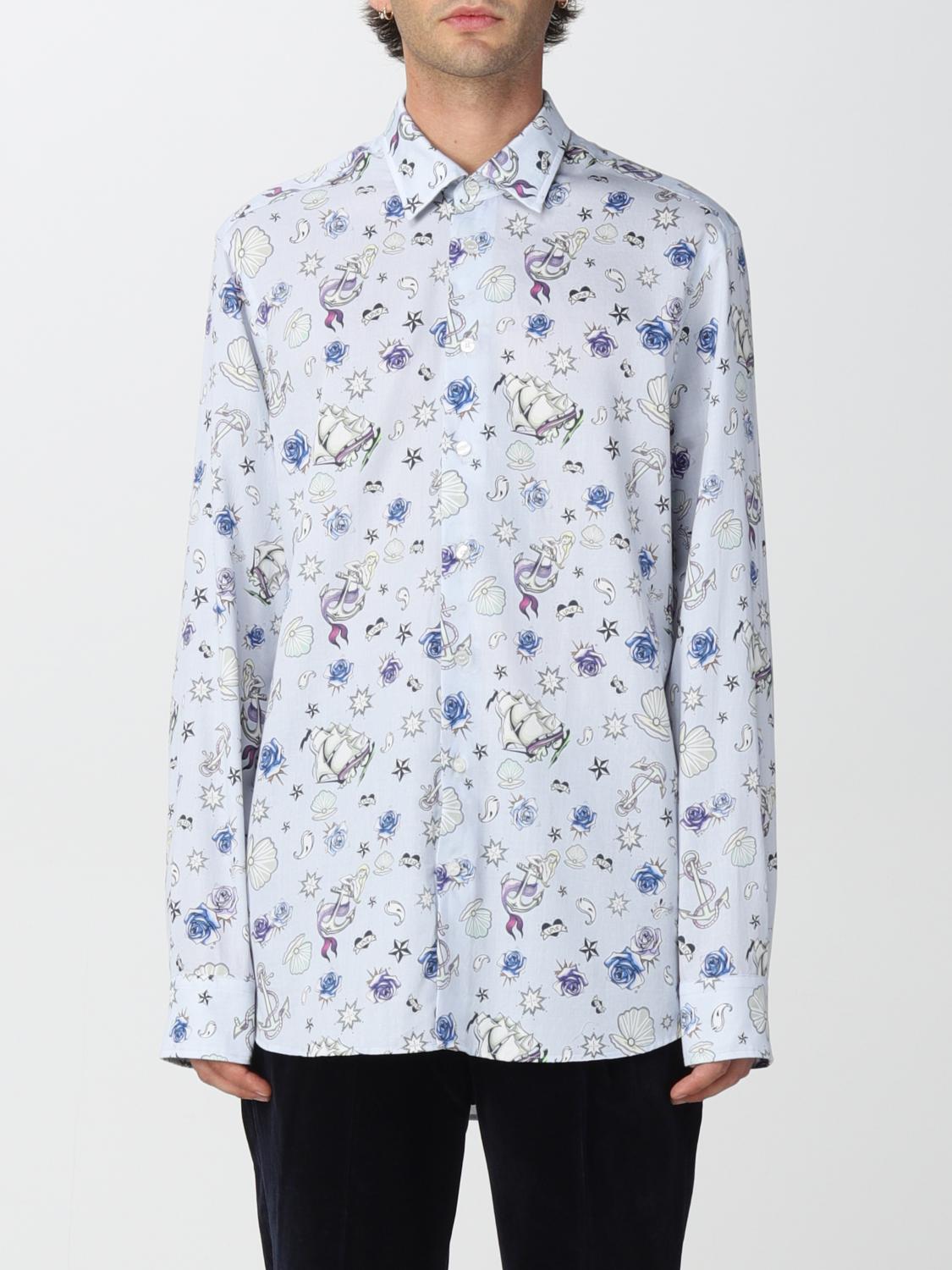 Costume D'Halloween Pour Homme - En Coton Côtelé - Pour Homme - Coupe Ajustée - Décontractée - Chemise à Manches Longues - Bande D'Halloween - T-shirt Pour Homme, A, S