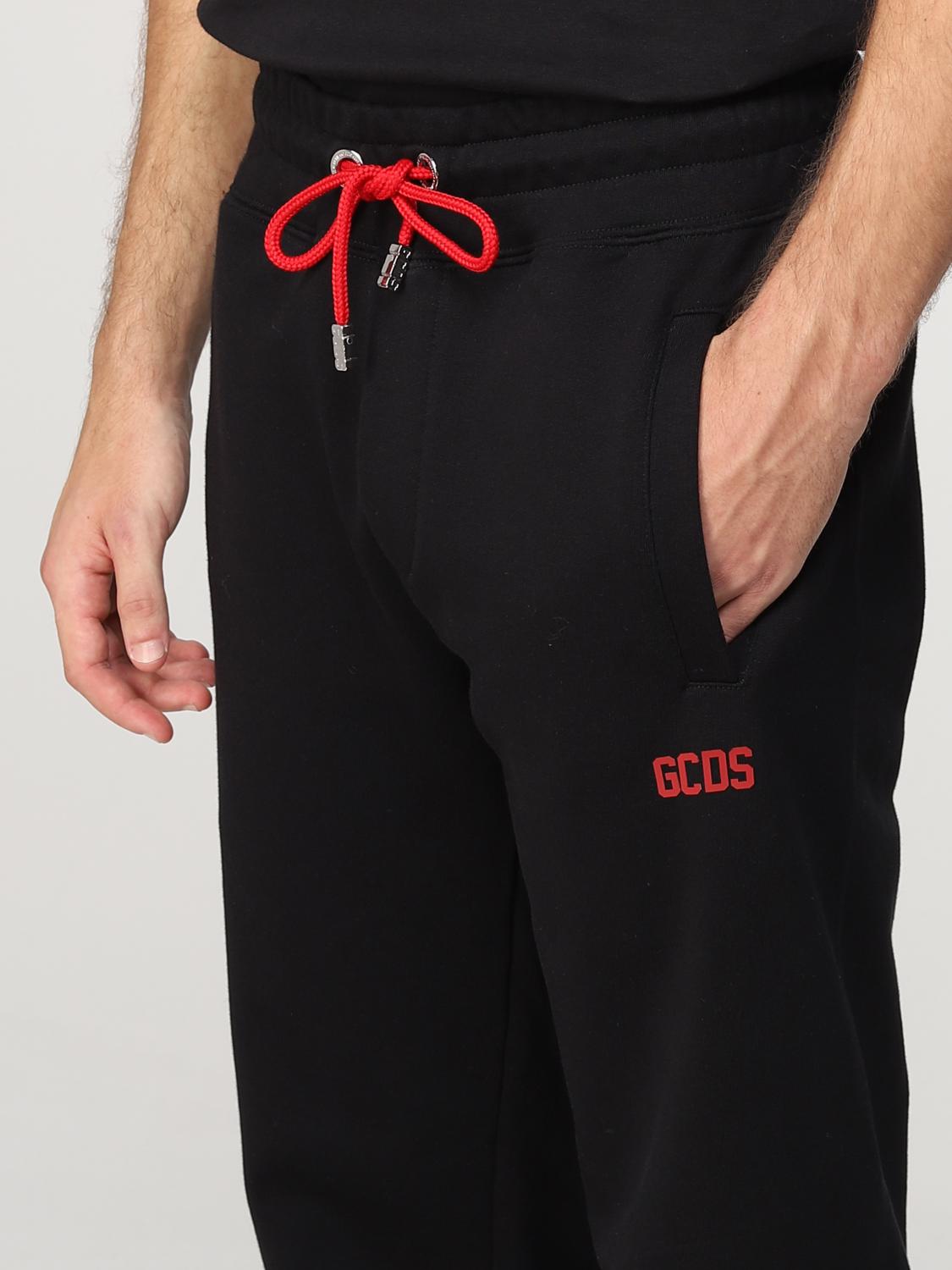 GCDS PANTS: Pants men GCDS, Black - Img 4