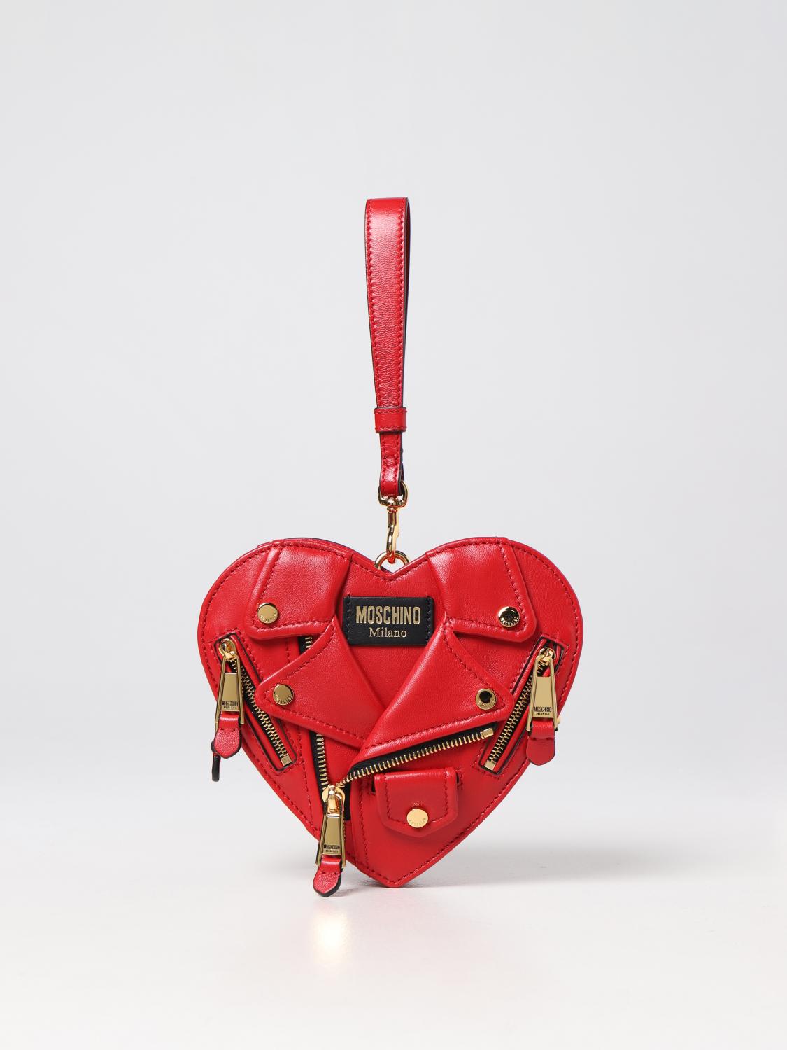 MOSCHINO ハートミニバッグ レア Moschino Rare Heart Cross Body Bag – FRUIT Vintage