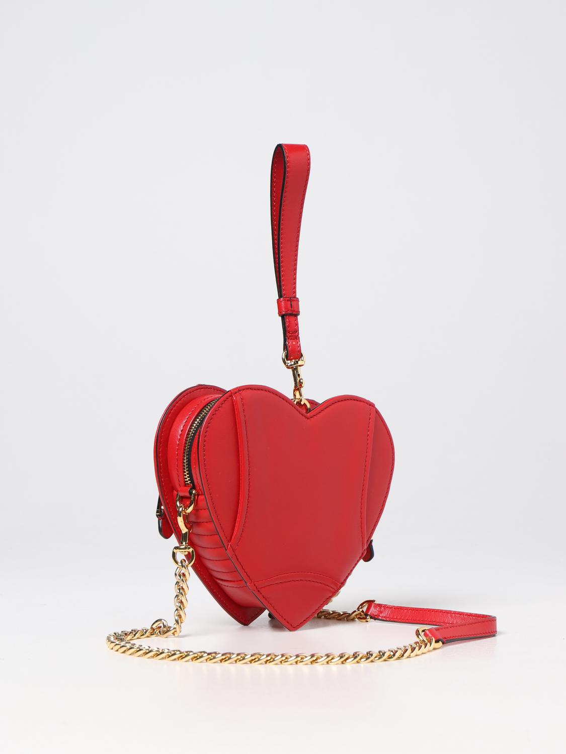 MOSCHINO ハートミニバッグ レア Moschino Love Me bag in velvet | Moschino