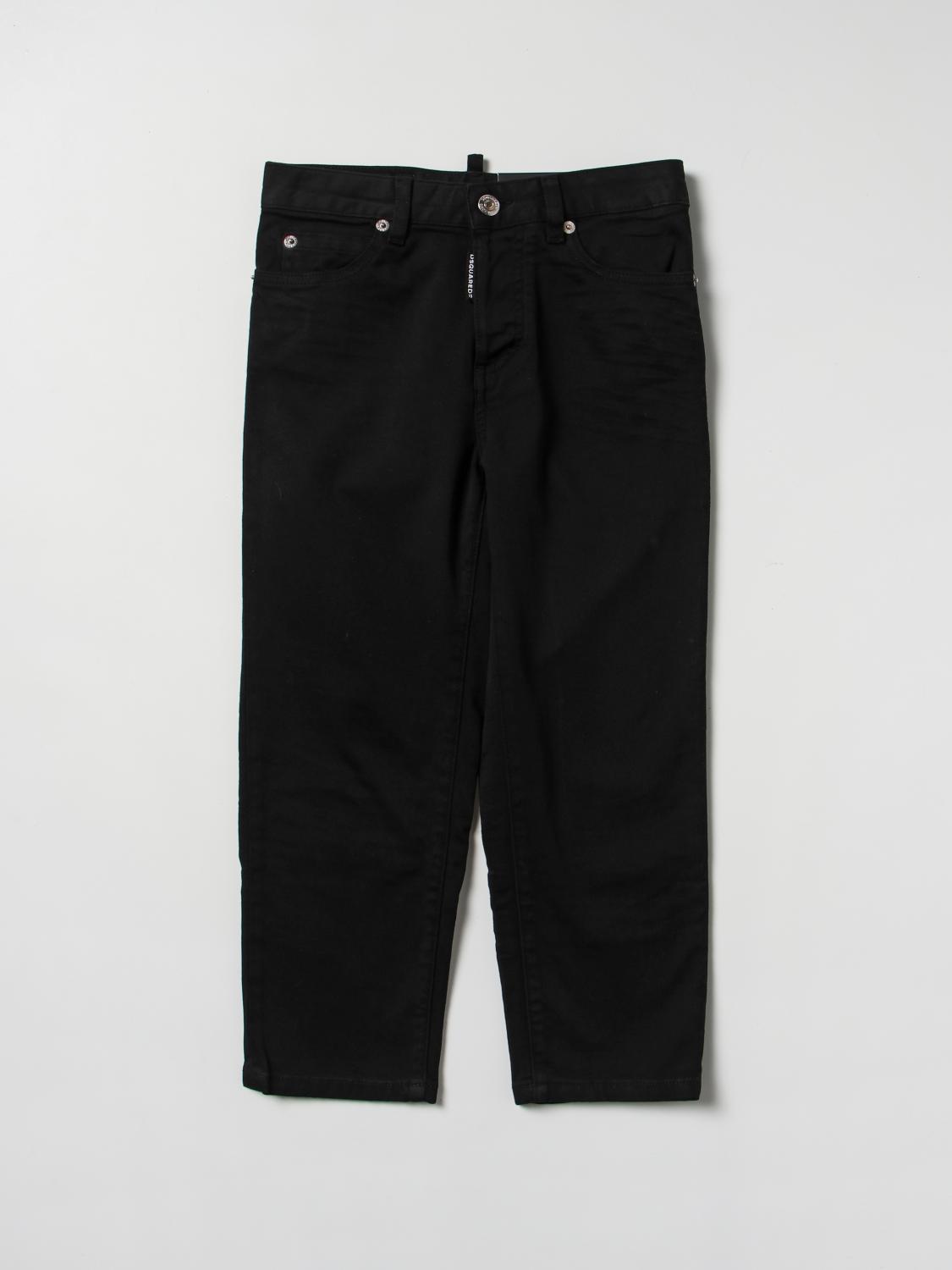 DSQUARED2 PANTS: Pants kids Dsquared2 Junior, Black - Img 1