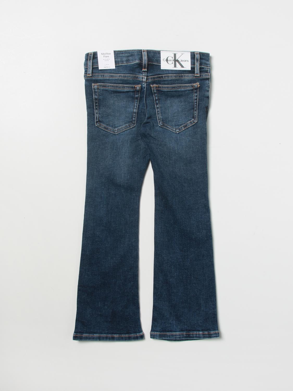 CALVIN KLEIN JEANS: Vaquero niños Calvin Klein, Denim - Img 2