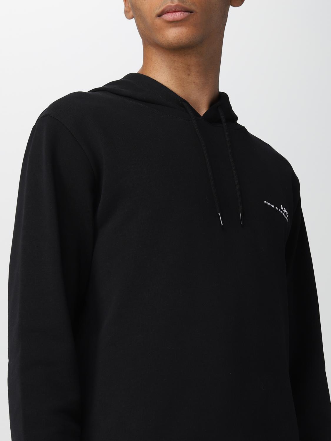 A.P.C. SUDADERA: Sudadera hombre A.P.C., Negro - Img 4