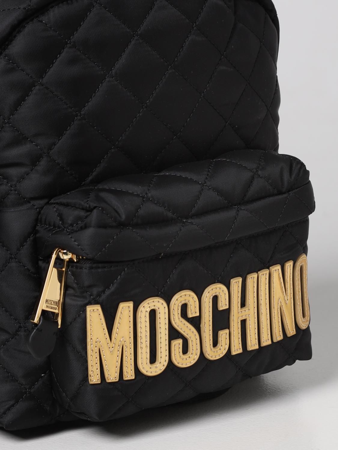 Moschino Couture Quilted Nylon Backpack MOSCHINO QUILTED NYLON SMALL BACKPACK $750.00 | eBay main image 4
