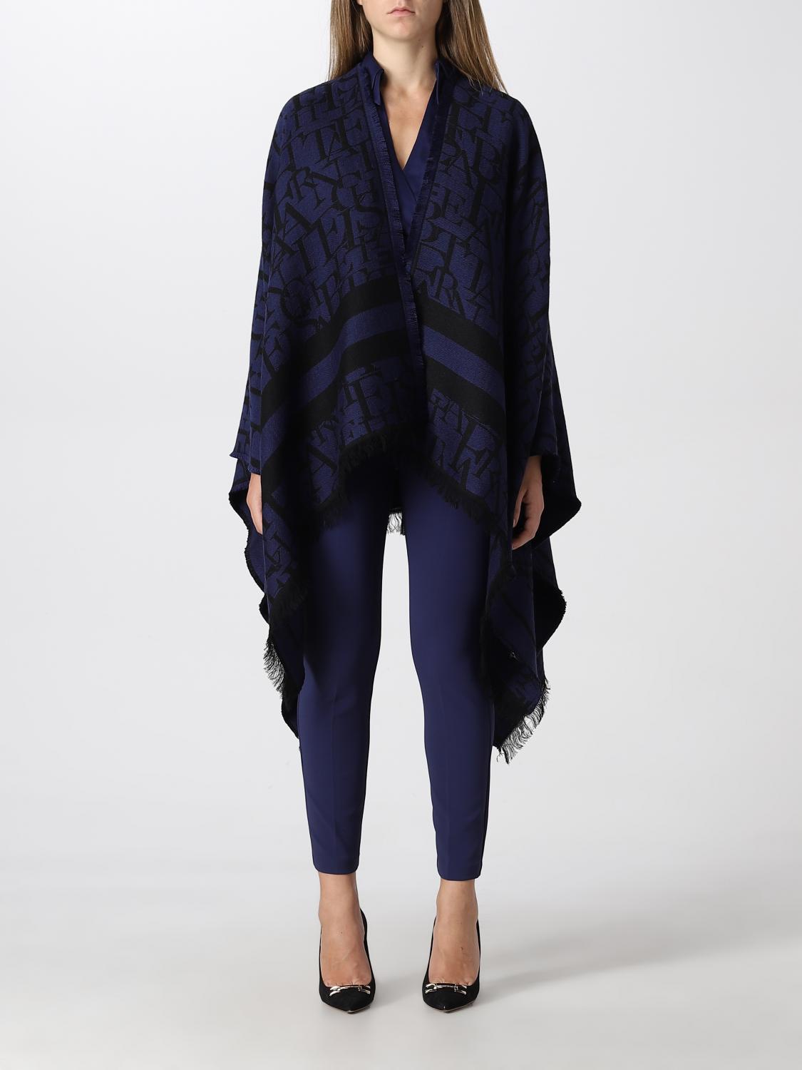 ELISABETTA FRANCHI CAPA: Capa mujer Elisabetta Franchi, Tinta - Img 1