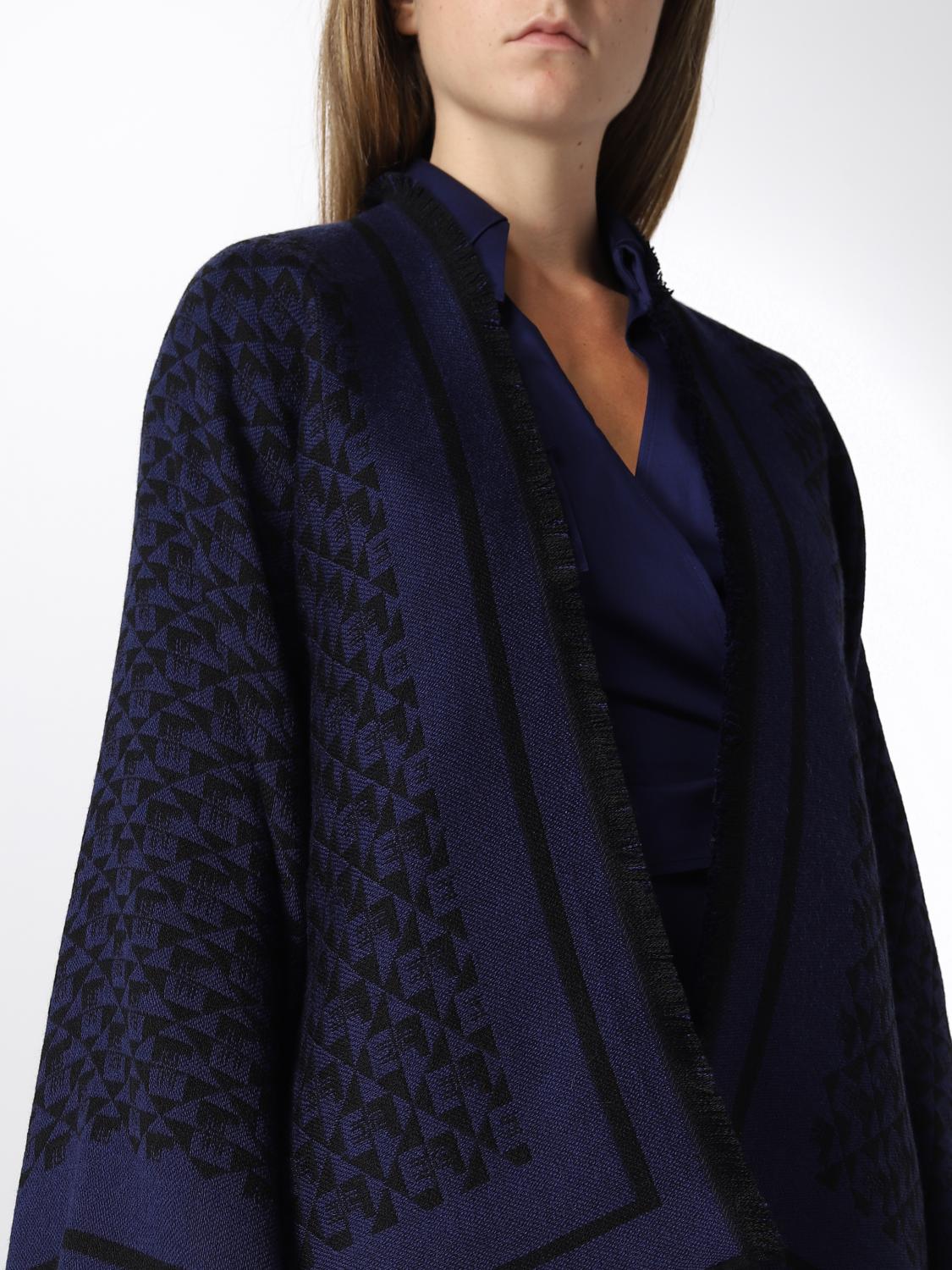 ELISABETTA FRANCHI CAPA: Capa mujer Elisabetta Franchi, Tinta - Img 4