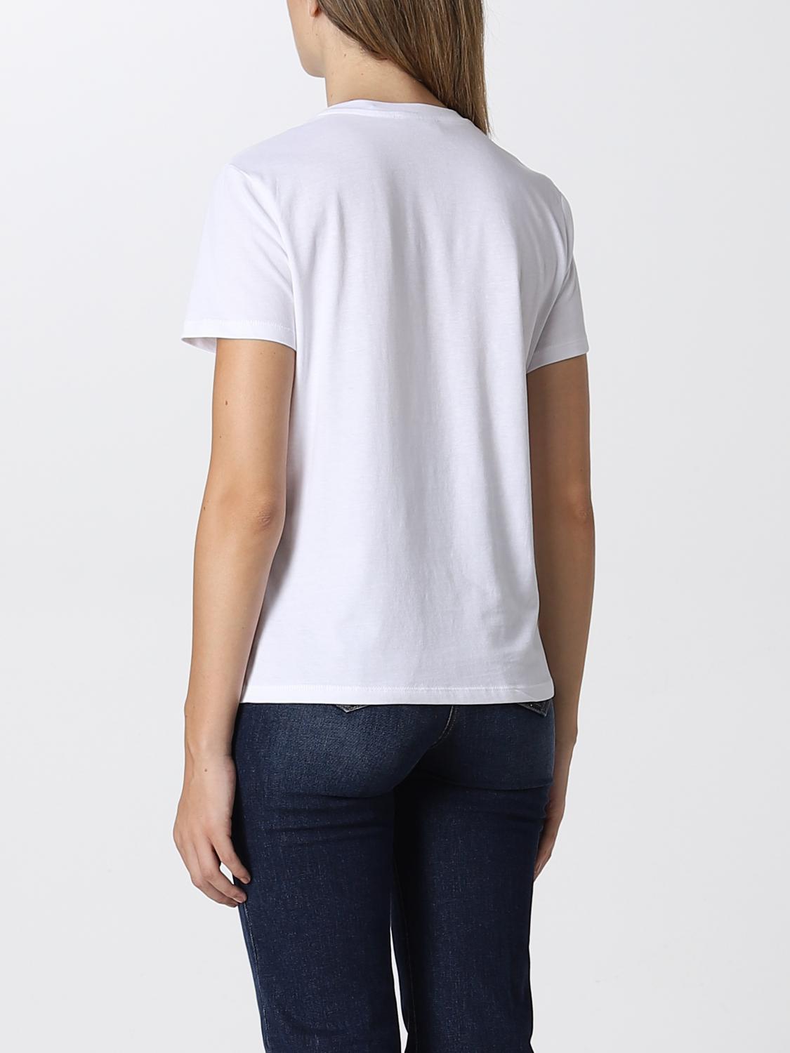 ELISABETTA FRANCHI T-SHIRT: Pull femme Elisabetta Franchi, Blanc - Img 2