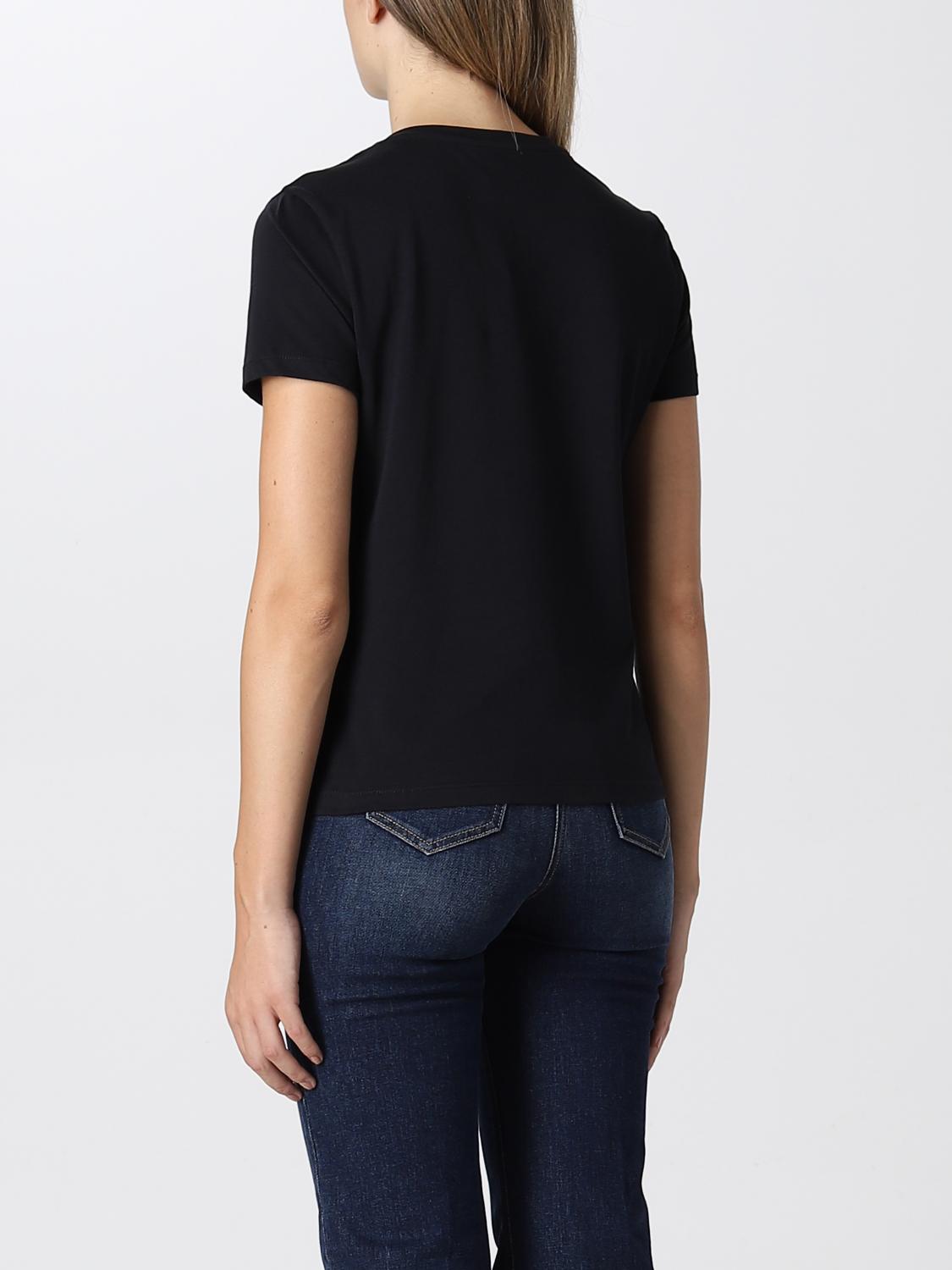 ELISABETTA FRANCHI CAMISETA: Jersey mujer Elisabetta Franchi, Negro - Img 2