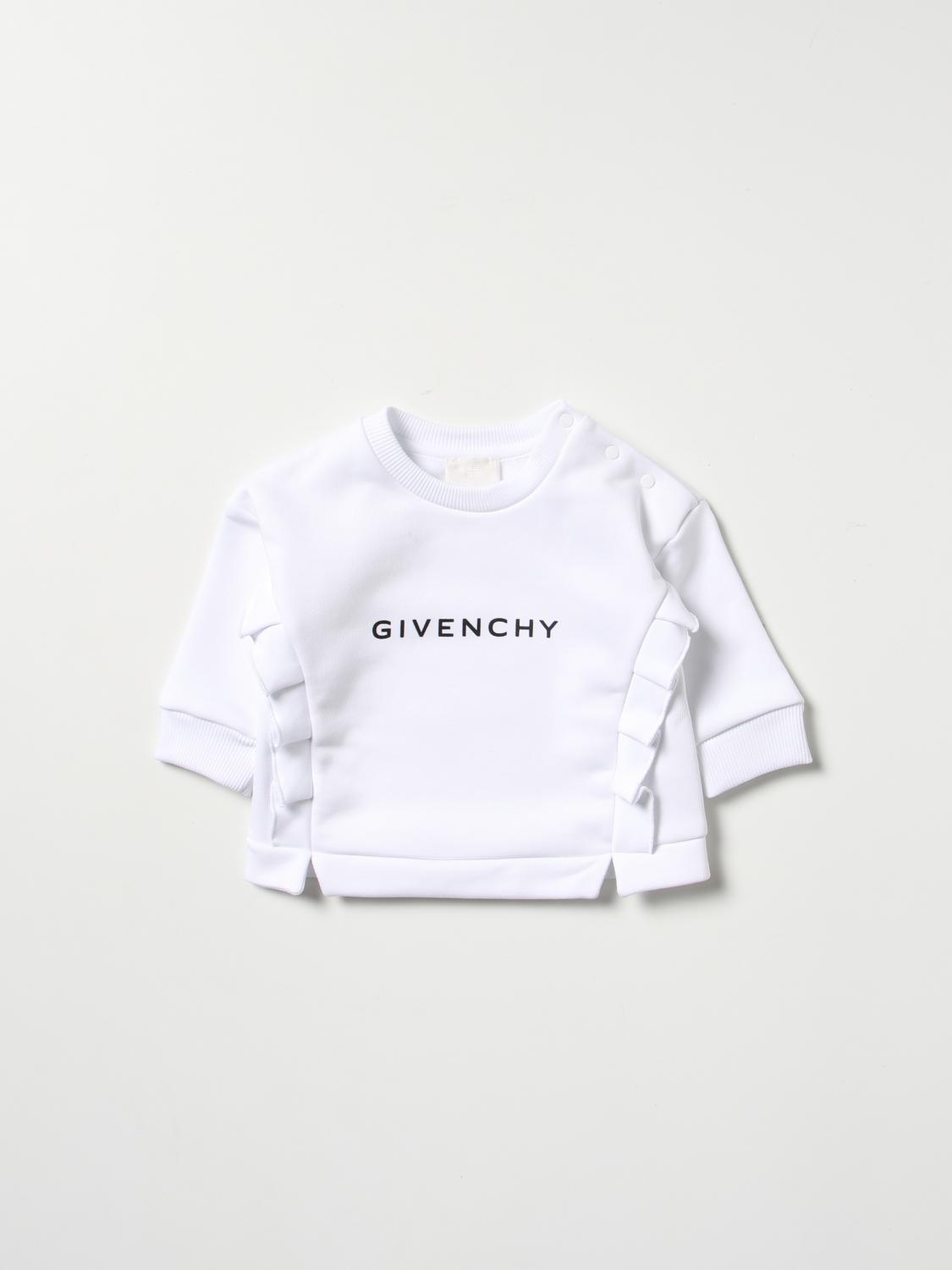 GIVENCHY PULLOVER: Givenchy Baby Pullover, Weiß - Img 1