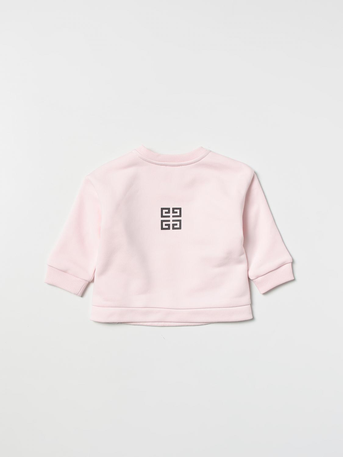 GIVENCHY PULLOVER: Givenchy Baby Pullover, Pink - Img 2