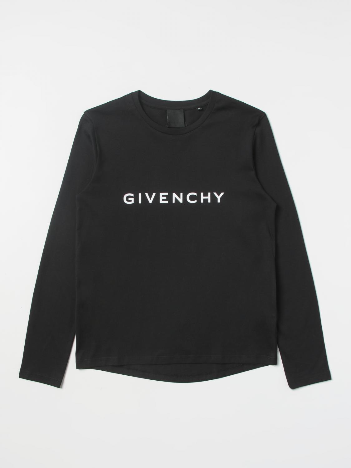 GIVENCHY T-SHIRT: Givenchy Mädchen T-Shirt, Schwarz - Img 1