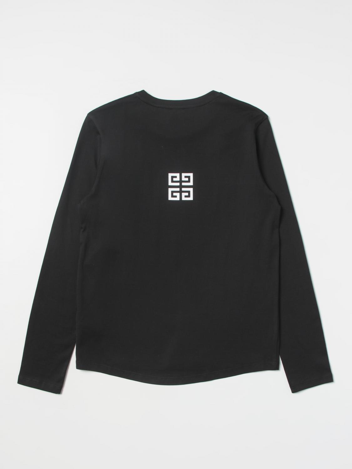 GIVENCHY T-SHIRT: Givenchy Mädchen T-Shirt, Schwarz - Img 2